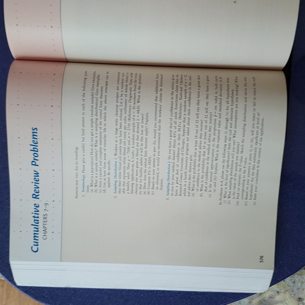 Statistics Textbook College Level - Picture 3 of 5